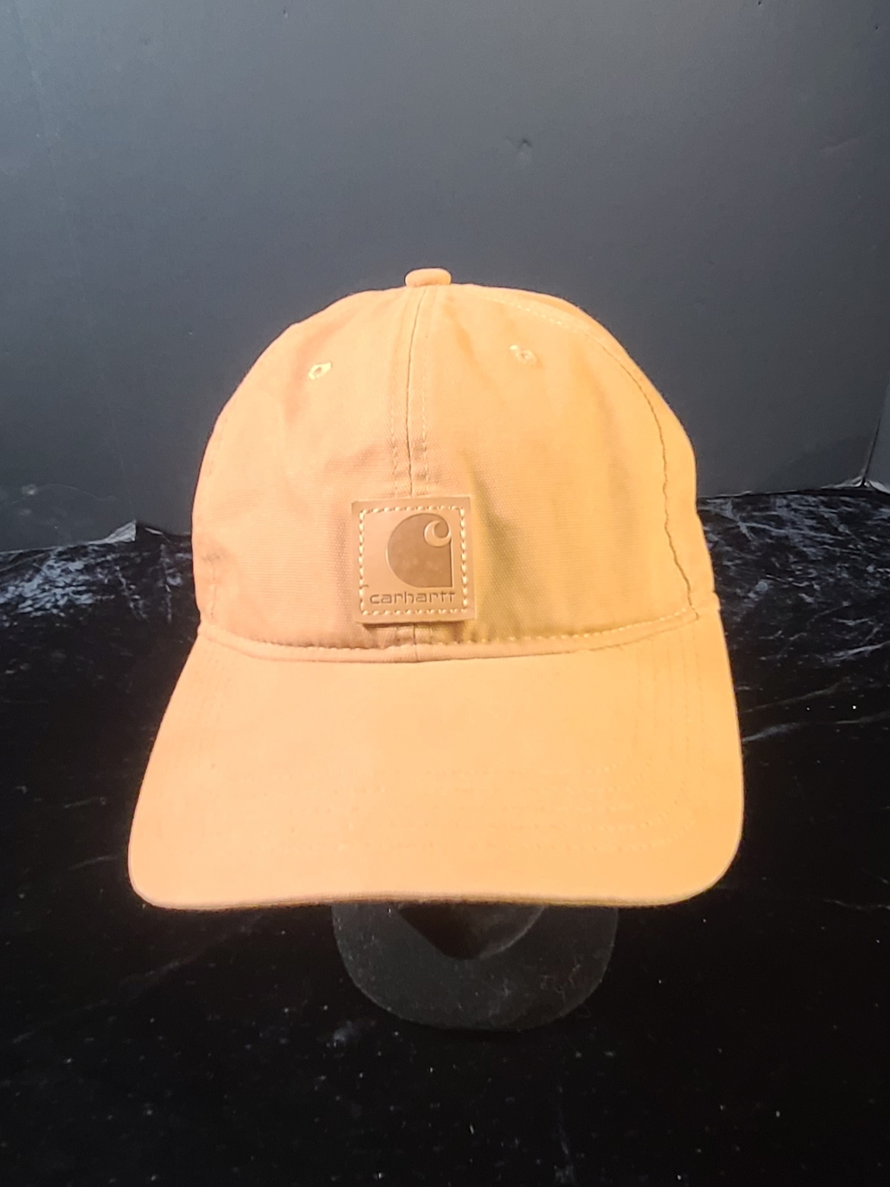 Carhartt Tan Canvas Logo Cap